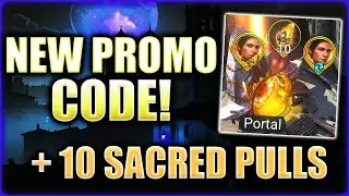 10 SACRED SUMMONS for Guaranteed Kassandra + NEW PROMO CODE ⁂ Raid: Shadow Legends