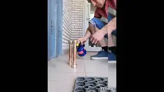Медные вставки для ПС через стену 