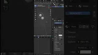 Blender essentials, metaball Particle system #3D #Blender #render #tutorial