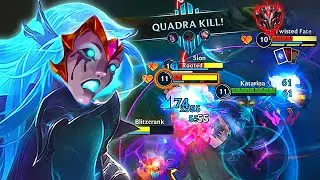 LIANDRY'S TORMENT KATARINA DESTROYING GRANDMASTERS | WILD RIFT