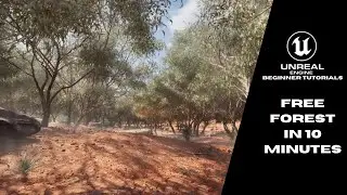 Create a Free Procedural Forest in 10 minutes Using PCG plugin - Unreal Engine 5 Tutorial