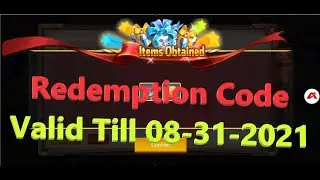 AFK Master | Redeem Code | Redemption Code | Valid Till 08-31-2021 | Trinh Nguyen