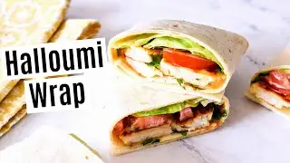Halloumi Wrap (Easy Recipe)