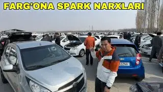 FARG'ONA MASHINA BOZORI SPARK NARXLARI