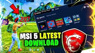 How To Download Msi 5 Latest  | Msi App Player best version for low end Pc 🔥🔥