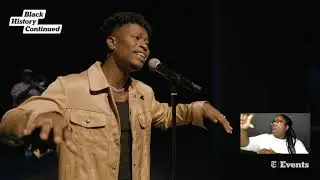 Lucky Daye and The Soul Rebels perform “Lift Every Voice” at Dillard University | The New York Times