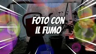 Foto con il fumo