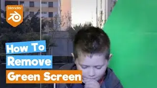 Blender Compositing VFX Tutorial : How to Green Screen / Chroma Key