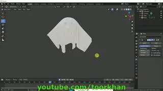 Blender Tutorial, Ghost 2, Eeve Ghost Tutorial, How to Make Ghost , Animation, By Toorkhan