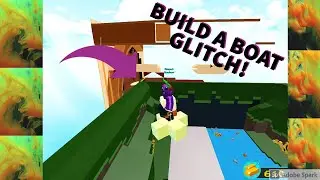 ROBLOX BUILD A BOAT GLITCH!