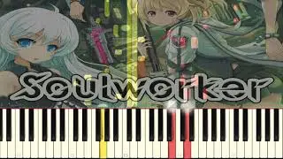 Soul Worker - Login Soundtrack (Piano Cover) [Synthesia]
