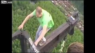 crazy russians climb on tower   Most Amazing Videos
