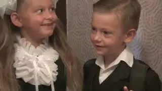 маленькая Ева и Андрюша