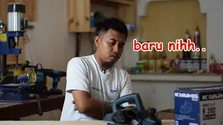 Nyobain planer terbaru dari NLG - KYUHO k 282 mesin pasah sugu ketam serut kayu 