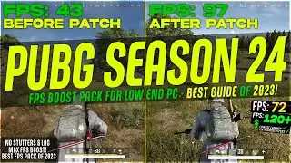 ⚡PUBG Ultimate FPS Boost Guide |🔧DRAMATICALLY INCREASE FPS FOR ANY PC IN 2023
