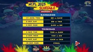 WCPL Fixtures Released