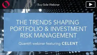 Trends Shaping Portfolio and Investment Risk Management