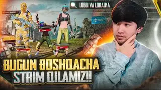 UMIKO PUBG BUGUN BOSHQACHA STRIM LOBBI LOKALKA