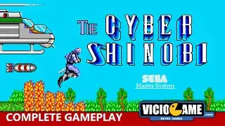 🎮 The Cyber Shinobi (Master System) Complete Gameplay