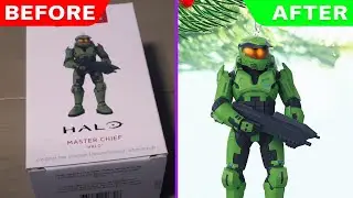 Unboxing Master Chief Hallmark Ornament