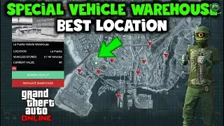 Special Vehicle Warehouse BEST Location | GTA Online - Help Guide Tutorial Method