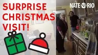 Surprise Home for Christmas 2017 - Nate Rio Surprises his Family