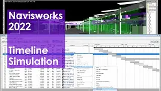 Navisworks 2022 Advanced Timeline Simulation 4K