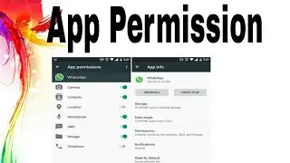 how to disable app permissions on android