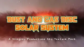 Dust and Gas Disc Solar System - Minecraft Custom Sky Texture Pack!