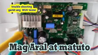 LG Two Door Inverter REf TroubleShooting 7 blink and 5 blink error and testing parts