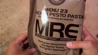 MRE Review - Menu No 23 - Chicken Pesto Pasta