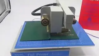 digital flatbed foil printer machine for foil printing on diary , books Amydor 3025 no plate needed