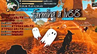 Farming a lv88 on my 6k || The wolf