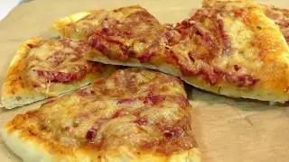 Домашняя пицца /Тесто для пиццы 👍homemade pizza