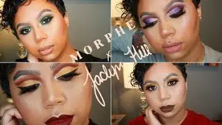4 LOOKS USING JACLYN HILL X MORPHE VAULT | KATIE DANGER