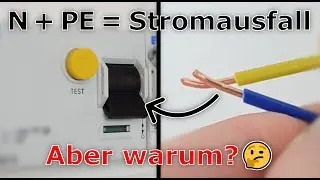 ⚡ N + PE = FI-Schalter löst aus! 🤨 Aber warum? 🤔 ultimative Erklärung 💡 | Das musst du wissen 👷‍♂️