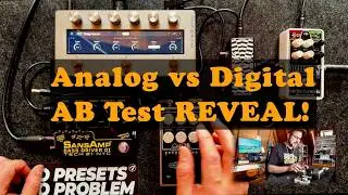 Analog vs Digital REVEAL!!