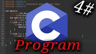 PROGRAMA EM C | Gerando 10 valores aleatorios | *ESTRUTURA DE DADOS MATRIZ*