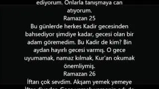 5 Yaşındaki Çocuğun Gözünden RAMAZAN