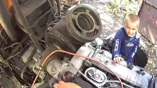 Установка ТНВД на КАМАЗ.