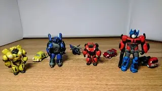 Transformers- Анимация про пластилинового Бамблби- Bumblebee