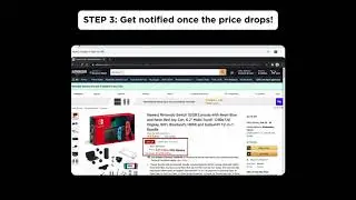 Priceblox: free universal price tracker extension (available for Chrome and Firefox)