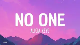 Alicia Keys - No One (Lyrics)