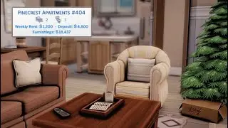 Small APARTMENT, Big Family....(with one sim sleeping in the living room) 🏙️