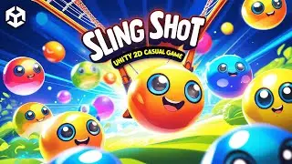 Sling Shot Unity 2D Hyper Casual Game | Unity 2D Puzzle Game Template | 2D Game Unity