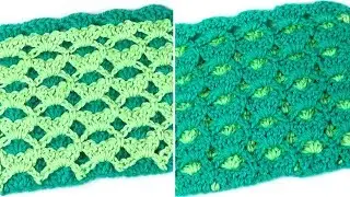 Double sided two tone pattern