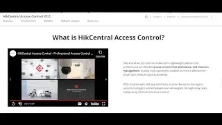 How to install and activate HikCentral Access Control V 2.0