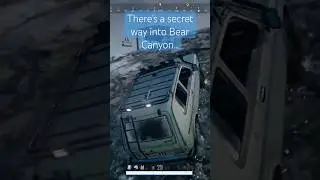 Secret Way To Get Into BEAR CANYON 🤫 #pubg #battlegrounds #vikendi #polarbear #stealth #BEARCANYON