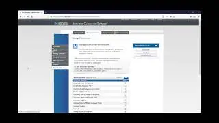 Business Customer Gateway - Manage Account Tab