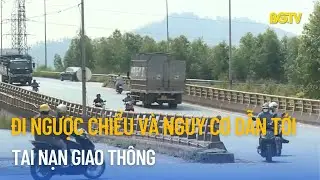 Đi ngược chiều và nguy cơ dẫn tới tai nạn giao thông